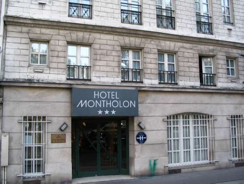 Hotel Montholon Paris Exterior foto